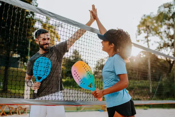 beach tennis tournament nets