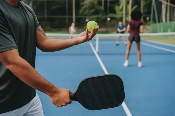 play pickleball