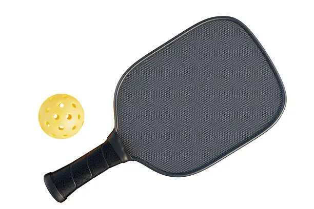 raw carbon pickleball paddle