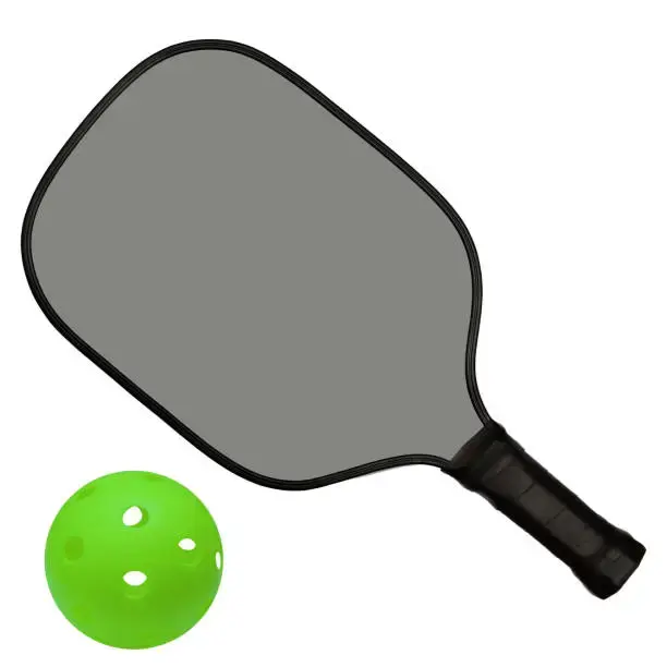 thermoformed pickleball paddle