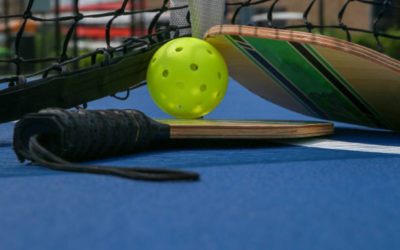 wooden pickleball paddle