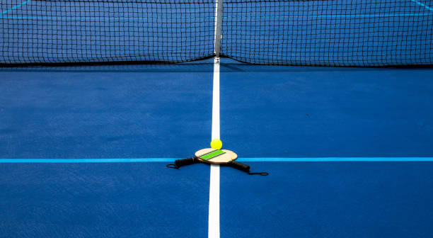 wooden pickleball paddle