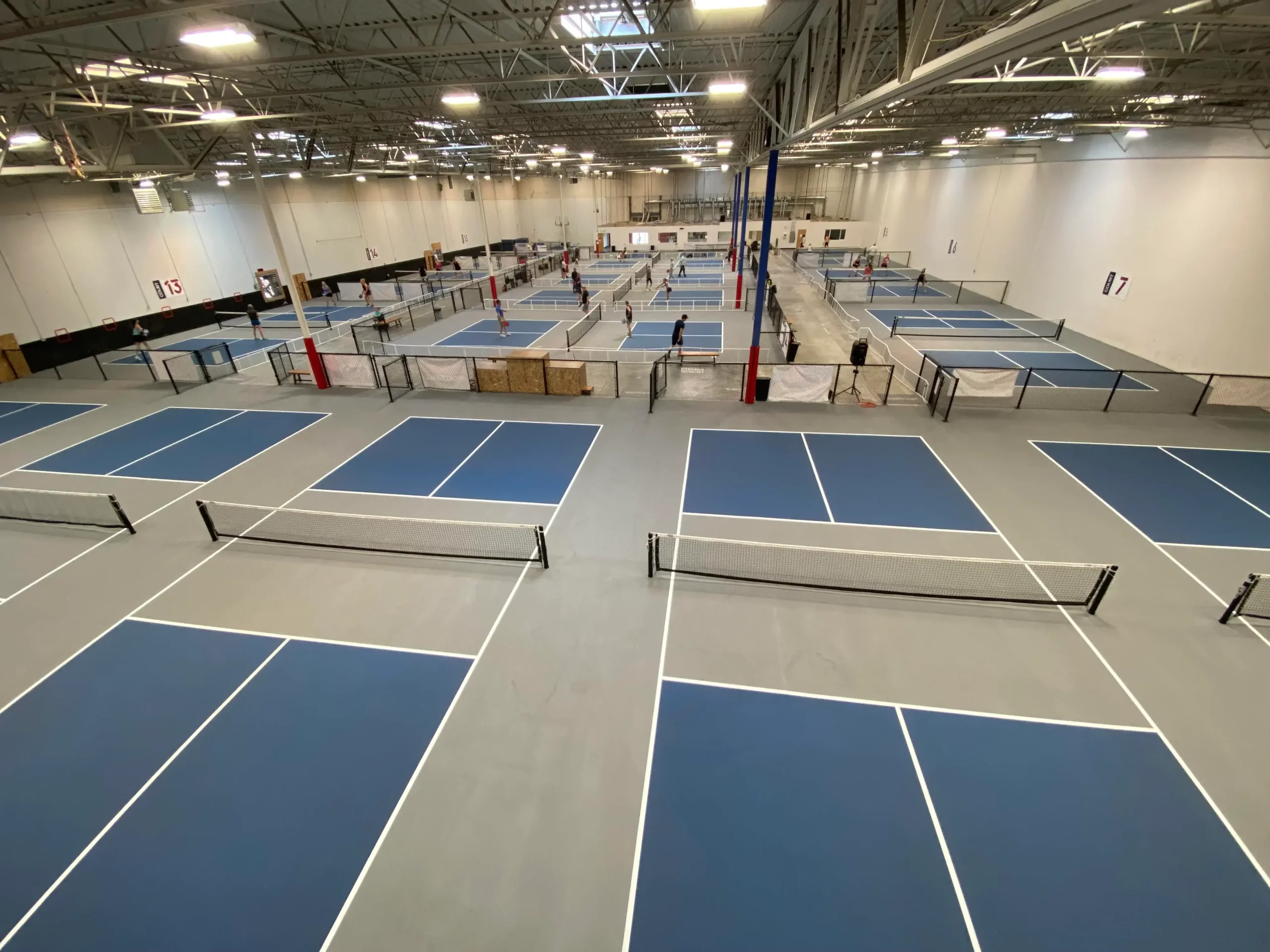 indoor pickleball